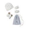 Trousseau naissance bonnet et chaussons