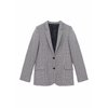 Blazer manga curta