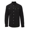 Chemise en jean noir homme