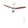 Blanc/Bois Foncé