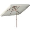 Outsunny parasol inclinable
