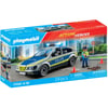 Voiture De Police Avec Sirène Et Gyrophare