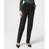 Pantalon velours cotelé noir femme