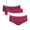 Rose + Prune + Bordeaux + Blanc