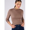 Sous pull col roulé femme