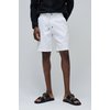 Short jean blanc homme