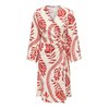 Robe portefeuille rouge