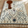 Tapis laine épais