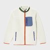 Blouson noir et blanc homme