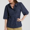 Camicia pizzo sangallo