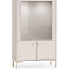 Beige Cachemire Et Doré