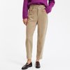Beige corduroy broek
