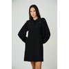 Kleid mit stehkragen