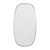Miroir organique laiton