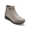 Bottines double zip
