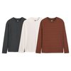 Grey + ecru + brown