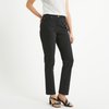 Pantalon maille noir femme