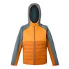 Orange Sombre / Jaune Orangé Vif / Gris Orageux