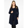 Gilet long bleu clair