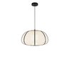 Suspension bambou blanc