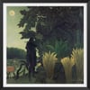 Affiche + Cadre En Bois - Noir