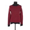 Pull laine rouge femme