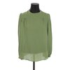 Top soie vert