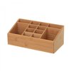 Rangement maquillage bambou