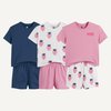 Marine + Rose + Écru