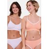 Orange/Blanc + Blanc