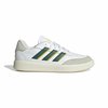 White/Dark Green