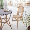 Chaise bistrot rotin