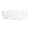 Verre bullé transparent