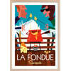 Affiche + Cadre En Bois - Chêne