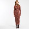Robe longue rose poudré mariage