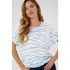 Bleu Soft Chambray/Blanc Chalk Graphic