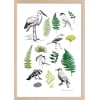 Affiche + Cadre En Bois - Chêne