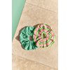 Vert Rayures Rose