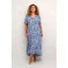 Bleu Blue Indigo White Marbel