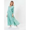 Robe longue voile de coton