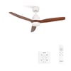 Blanc/Bois Foncé