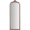 Bois Brun Vieilli Et Miroir