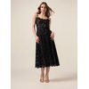 Robe dentelle transparente