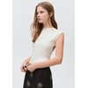 Top blanc dos nu