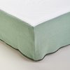 Vert De Gris Et Feston Noir