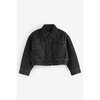 Veste en jean noir enfant