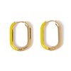 Boucle d'oreille femme or jaune