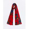Foulard rouge cheveux
