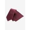 Cravate bordeaux soie