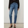 Jean taille haute élastique
